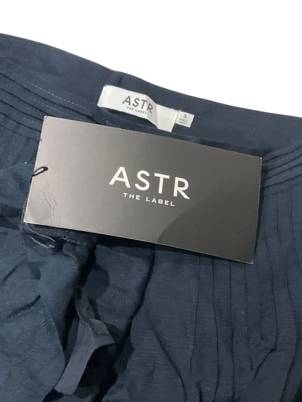 Astr | Shorts | Astr The Label Ciro Shorts In Navy Small New Womens ...